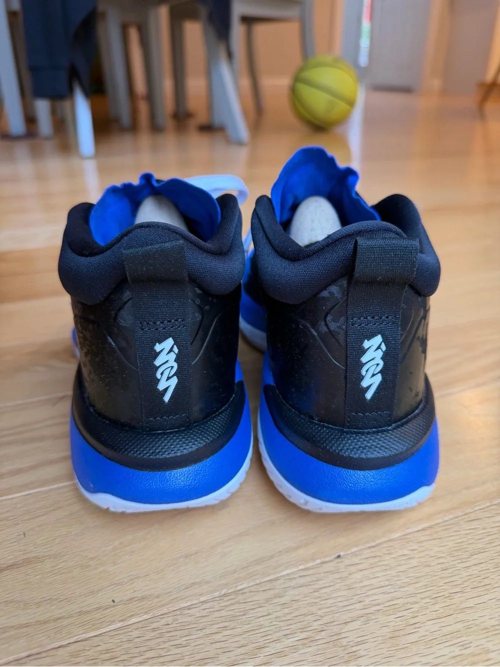 Jordan Zion 1 Men's Blue, Black and White Basketball Sneakers